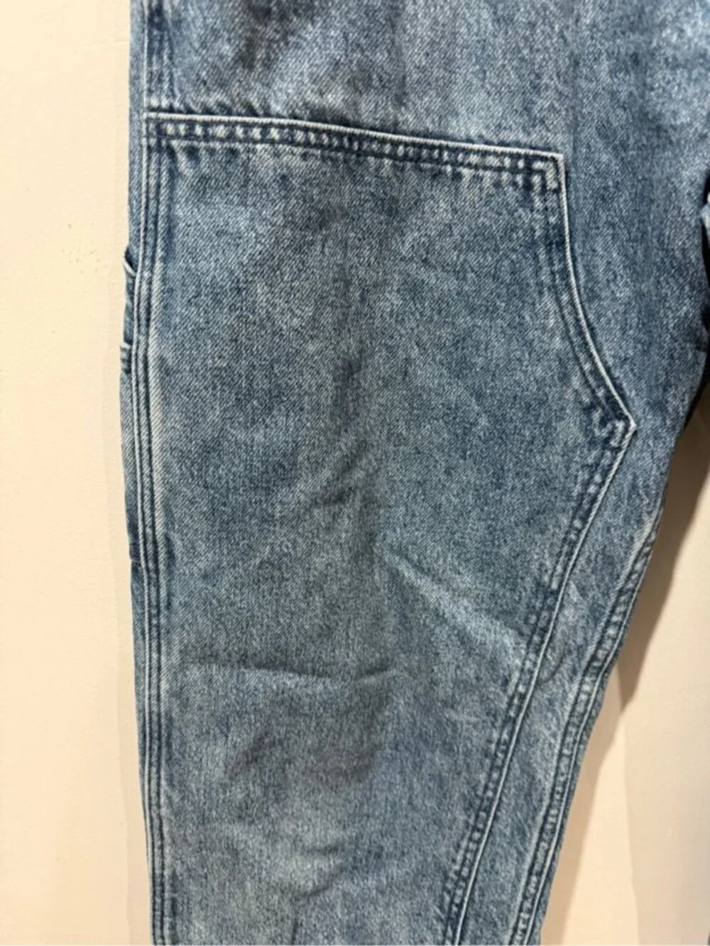 PacSun Baggy Carpenter Jeans 32x32 Medium Wash Utility Denim